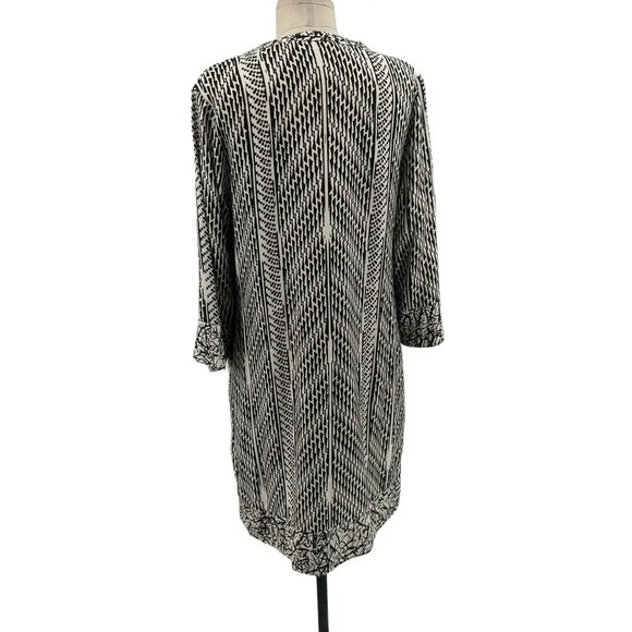 Soft Surroundings Raven Dress in Ecru /‎ Black Petite Size Small PS - Picture 10 of 11
